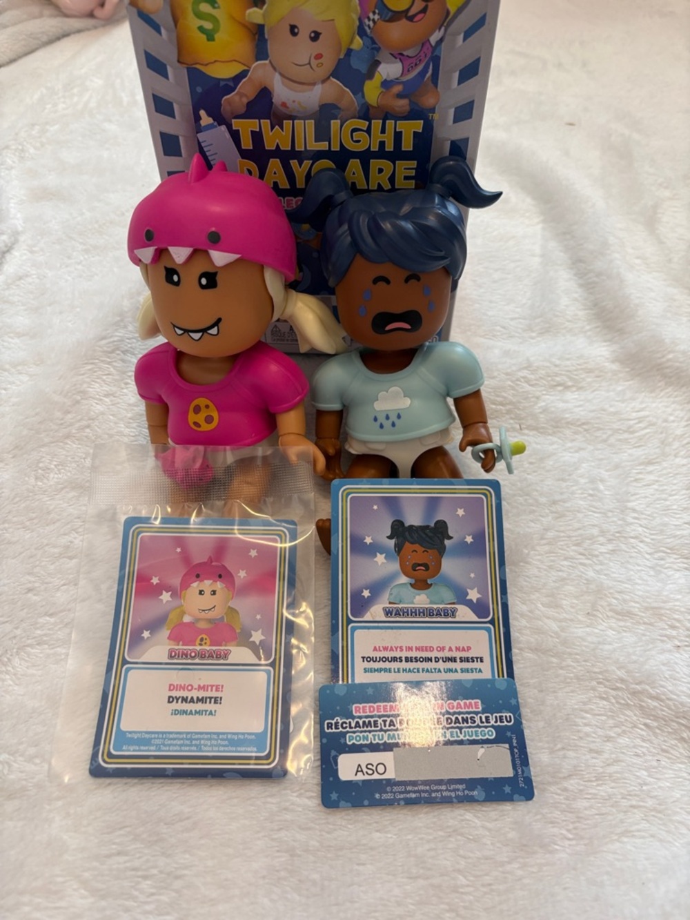 Twilight Daycare (Roblox) Toy Duo - DinoBaby and Wahhhbaby